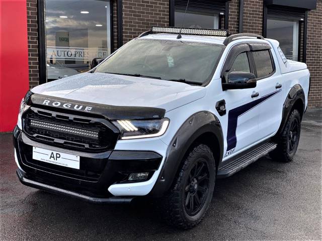 2017 Ford Ranger 3.2 TDCi Wildtrak Double Cab Pickup Auto 4WD 4dr ROGUE EDITION