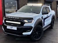 Ford Ranger 3.2 TDCi Wildtrak Double Cab Pickup Auto 4WD 4dr ROGUE EDITION Pick Up Diesel White