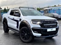 Ford Ranger 3.2 TDCi Wildtrak Double Cab Pickup Auto 4WD 4dr ROGUE EDITION Pick Up Diesel White