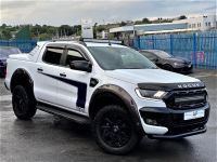 Ford Ranger 3.2 TDCi Wildtrak Double Cab Pickup Auto 4WD 4dr ROGUE EDITION Pick Up Diesel White