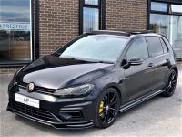 Volkswagen Golf 2.0 R TSI DSG BLACK 5 DOOR WITH PAN ROOF PRETORIA ALLOY PACKAGE VW WARRANTY AMBIENT LIGHTING Hatchback Petrol Black