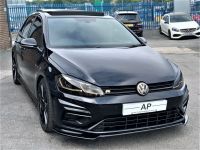 Volkswagen Golf 2.0 R TSI DSG BLACK 5 DOOR WITH PAN ROOF PRETORIA ALLOY PACKAGE VW WARRANTY AMBIENT LIGHTING Hatchback Petrol Black