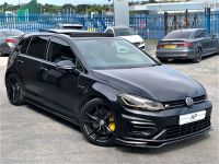 Volkswagen Golf 2.0 R TSI DSG BLACK 5 DOOR WITH PAN ROOF PRETORIA ALLOY PACKAGE VW WARRANTY AMBIENT LIGHTING Hatchback Petrol Black