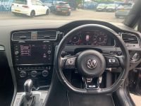 Volkswagen Golf 2.0 R TSI DSG BLACK 5 DOOR WITH PAN ROOF PRETORIA ALLOY PACKAGE VW WARRANTY AMBIENT LIGHTING Hatchback Petrol Black