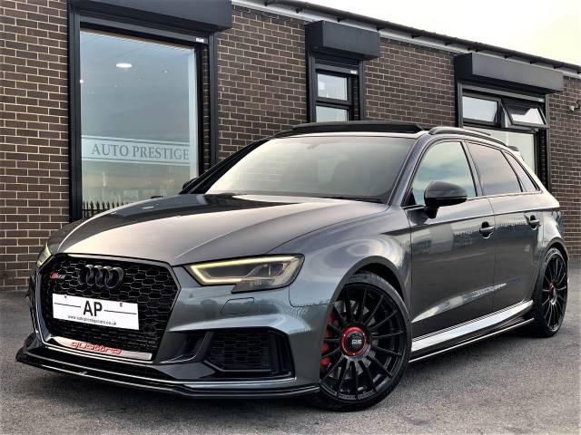 Audi RS3 2.5 TFSI RS 3 Quattro 5dr S Tronic STAGE 2+EVERY EXTRA Hatchback Petrol Grey