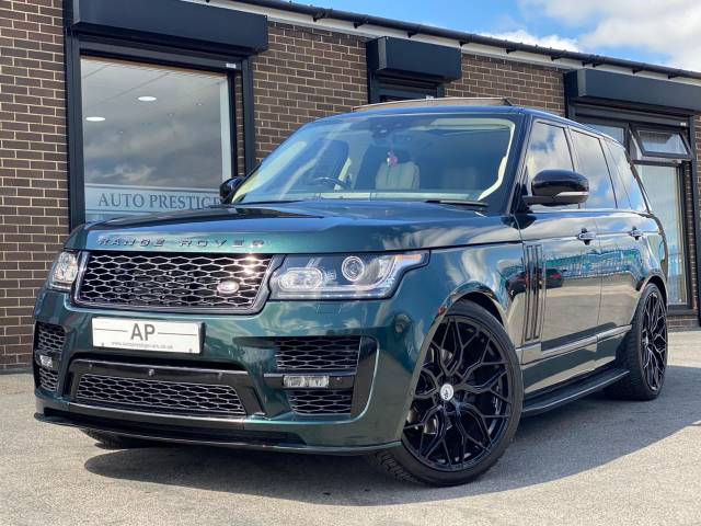 Land Rover Range Rover 3.0 TDV6 Autobiography 4dr Auto SVO UPGRADES 23"ALLOYS Four Wheel Drive Diesel Aintree Green Pearl