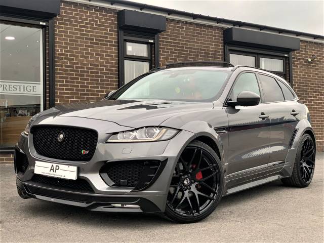 Jaguar F-Pace 3.0d V6 S 5dr Auto AWD LUMMA WIDEBODY INDIVIDUAL GREY LOW MILEAGE Four Wheel Drive Diesel Grey