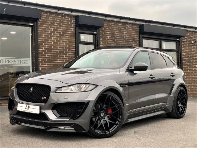 2017 Jaguar F-Pace 3.0d V6 S 5dr Auto AWD LUMMA WIDEBODY INDIVIDUAL GREY LOW MILEAGE