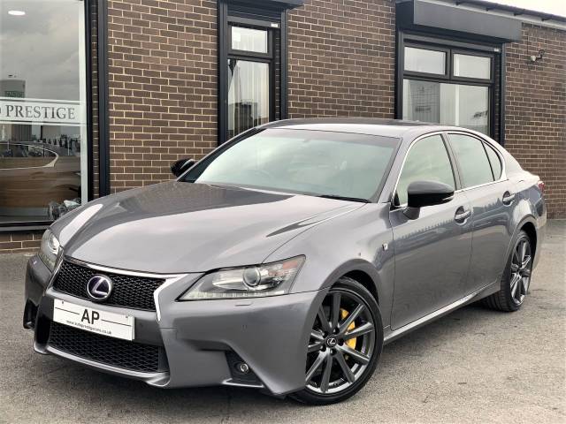 Lexus GS 300h 2.5 F-Sport 4dr CVT HUGE SPEC Saloon Hybrid Grey