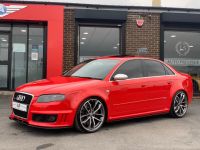 Audi RS4 4.2 V8 QUATTRO 4 DR STAGE 2 UPGRADES+SUNROOF+20 INCH ALLOYS Saloon Petrol Red