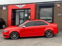 Audi RS4 4.2 V8 QUATTRO 4 DR STAGE 2 UPGRADES+SUNROOF+20 INCH ALLOYS Saloon Petrol Red