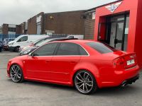 Audi RS4 4.2 V8 QUATTRO 4 DR STAGE 2 UPGRADES+SUNROOF+20 INCH ALLOYS Saloon Petrol Red