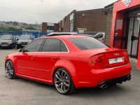 Audi RS4 4.2 V8 QUATTRO 4 DR STAGE 2 UPGRADES+SUNROOF+20 INCH ALLOYS Saloon Petrol Red
