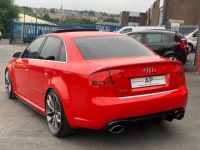 Audi RS4 4.2 V8 QUATTRO 4 DR STAGE 2 UPGRADES+SUNROOF+20 INCH ALLOYS Saloon Petrol Red