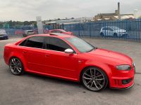 Audi RS4 4.2 V8 QUATTRO 4 DR STAGE 2 UPGRADES+SUNROOF+20 INCH ALLOYS Saloon Petrol Red
