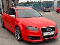 Audi RS4 4.2 V8 QUATTRO 4 DR STAGE 2 UPGRADES+SUNROOF+20 INCH ALLOYS Saloon Petrol Red