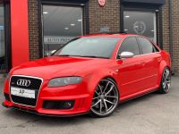 Audi RS4 4.2 V8 QUATTRO 4 DR STAGE 2 UPGRADES+SUNROOF+20 INCH ALLOYS Saloon Petrol Red