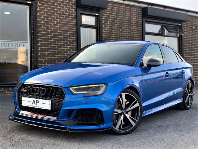 Audi RS3 2.5 TFSI RS 3 Quattro 4dr S Tronic STAGE 1 480BHP Saloon Petrol Blue