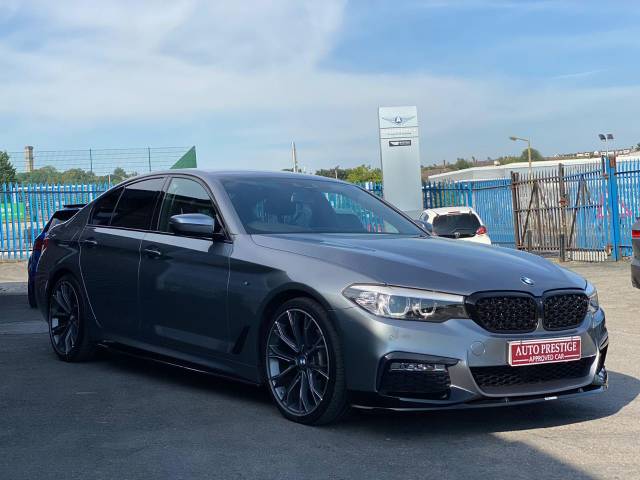 2018 BMW 5 Series 2.0 520d M Sport 4dr Auto WITH FULL M PACK METALLIC GREY