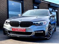 BMW 5 Series 2.0 520d M Sport 4dr Auto WITH FULL M PACK METALLIC GREY Saloon Diesel Blue