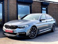 BMW 5 Series 2.0 520d M Sport 4dr Auto WITH FULL M PACK METALLIC GREY Saloon Diesel Blue