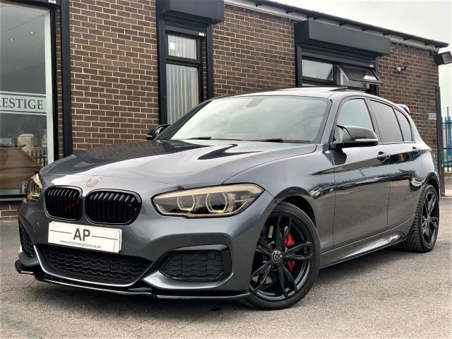 BMW 1 Series 3.0 M140i 5dr [Nav] Step Auto SHADOW PACK SUNROOF Hatchback Petrol Grey