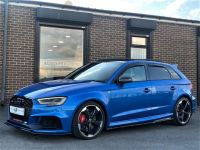 Audi RS3 2.5 TFSI RS 3 Quattro 5dr S Tronic STAGE 2+530BHP Hatchback Petrol Blue