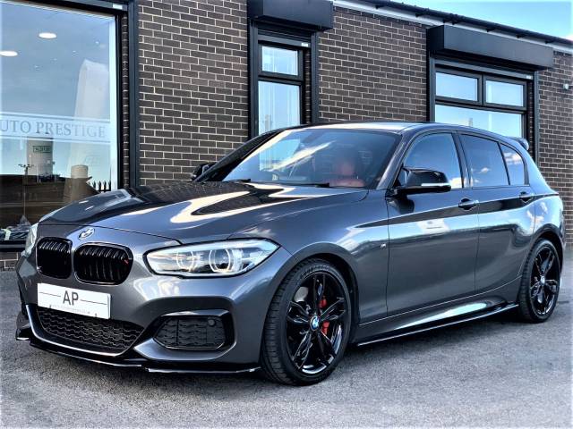 BMW 1 Series 3.0 M140i 5dr [Nav] Step Auto MINERAL GREY SPORTS EXHAUSTS Hatchback Petrol Grey