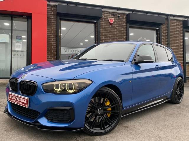 BMW 1 Series 3.0 M140i Shadow Edition 5dr Step Auto STAGE II WITH UPGRADES 67 REG Hatchback Petrol Blue