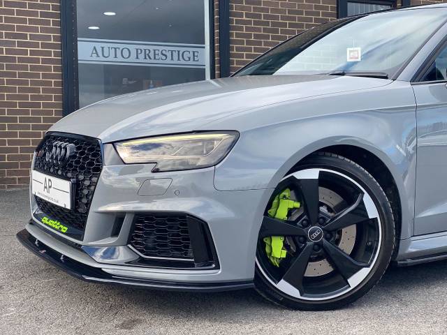 2020 Audi RS3 2.5 RS 3 TFSI 400 Quattro 5dr S Tronic STAGE II INFINIT 540 NARDO GREY PAN ROOF BLACK PACK AERO PACK