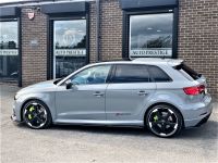 Audi RS3 2.5 RS 3 TFSI 400 Quattro 5dr S Tronic STAGE II INFINIT 540 NARDO GREY PAN ROOF BLACK PACK AERO PACK Hatchback Petrol Grey
