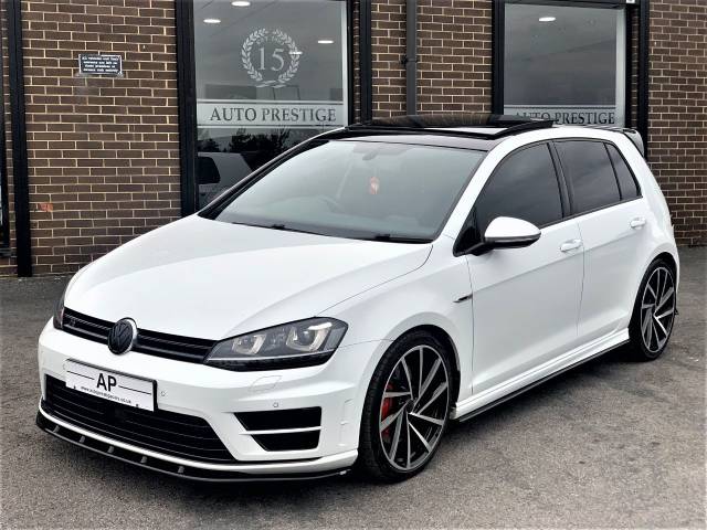 Volkswagen Golf 2.0 TSI R 5dr DSG CARBON SEATS PAN ROOF SPIELBERGS AERO PACK 65 REG Hatchback Petrol White