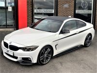 BMW 4 Series 3.0 435d xDrive M Sport 2dr Auto STAGE 1 360 CARBON PACK AERO PACK M PERFORMANCE UPGRADES Coupe Diesel White