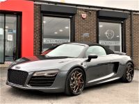 Audi R8 5.2 FSI V10 Quattro 2dr S Tronic Convertible Petrol Grey