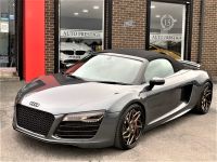 Audi R8 5.2 FSI V10 Quattro 2dr S Tronic Convertible Petrol Grey