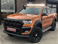 Ford Ranger Pick Up Double Cab Wildtrak 3.2 TDCi 200 Auto NO VAT ROGUE EDITION Pick Up Diesel Orange