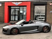 Audi R8 5.2 FSI V10 Quattro 2dr S Tronic Convertible Petrol Grey