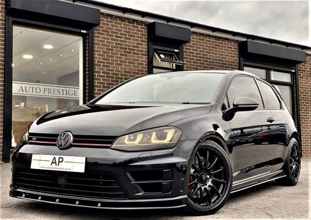 Volkswagen Golf 2.0 TSI R 3dr R-TECH 390 DSG HUGE EXTRAS CARBON EXTRAS BLACK MASSIVE HISTORY FILE 64 REG Hatchback Petrol Black