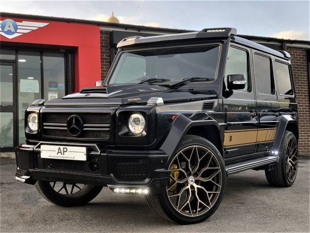 Mercedes-Benz G Class 3.0 G350 CDI BlueTEC 5dr Tip Auto BRABUS WIDE BODY Estate Diesel Black