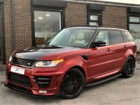 Land Rover Range Rover Sport 3.0 SDV6 HSE 5dr Auto SVRR EDITION+22" ALLOYS REAR DVD+PANROOF Four Wheel Drive Diesel Red