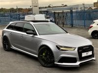 Audi RS6 4.0T FSI Quattro RS 6 5dr Tip Auto LITCHFIELD STAGE II 750 AKRAPROVIC EXHAUSTS Estate Petrol Silver