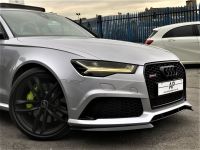 Audi RS6 4.0T FSI Quattro RS 6 5dr Tip Auto LITCHFIELD STAGE II 750 AKRAPROVIC EXHAUSTS Estate Petrol Silver