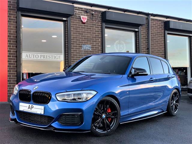 BMW 1 Series 3.0 M140i 5dr [Nav] Step Auto Hatchback Petrol Blue