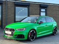 Audi RS3 2.5 TFSI RS 3 Quattro 5dr S Tronic RARE VIPER GREEN+PANROOF+BUCKETS Hatchback Petrol Green