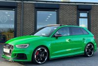 Audi RS3 2.5 TFSI RS 3 Quattro 5dr S Tronic RARE VIPER GREEN+PANROOF+BUCKETS Hatchback Petrol Green