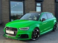 Audi RS3 2.5 TFSI RS 3 Quattro 5dr S Tronic RARE VIPER GREEN+PANROOF+BUCKETS Hatchback Petrol Green