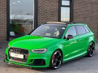 Audi RS3 2.5 TFSI RS 3 Quattro 5dr S Tronic RARE VIPER GREEN+PANROOF+BUCKETS Hatchback Petrol Green