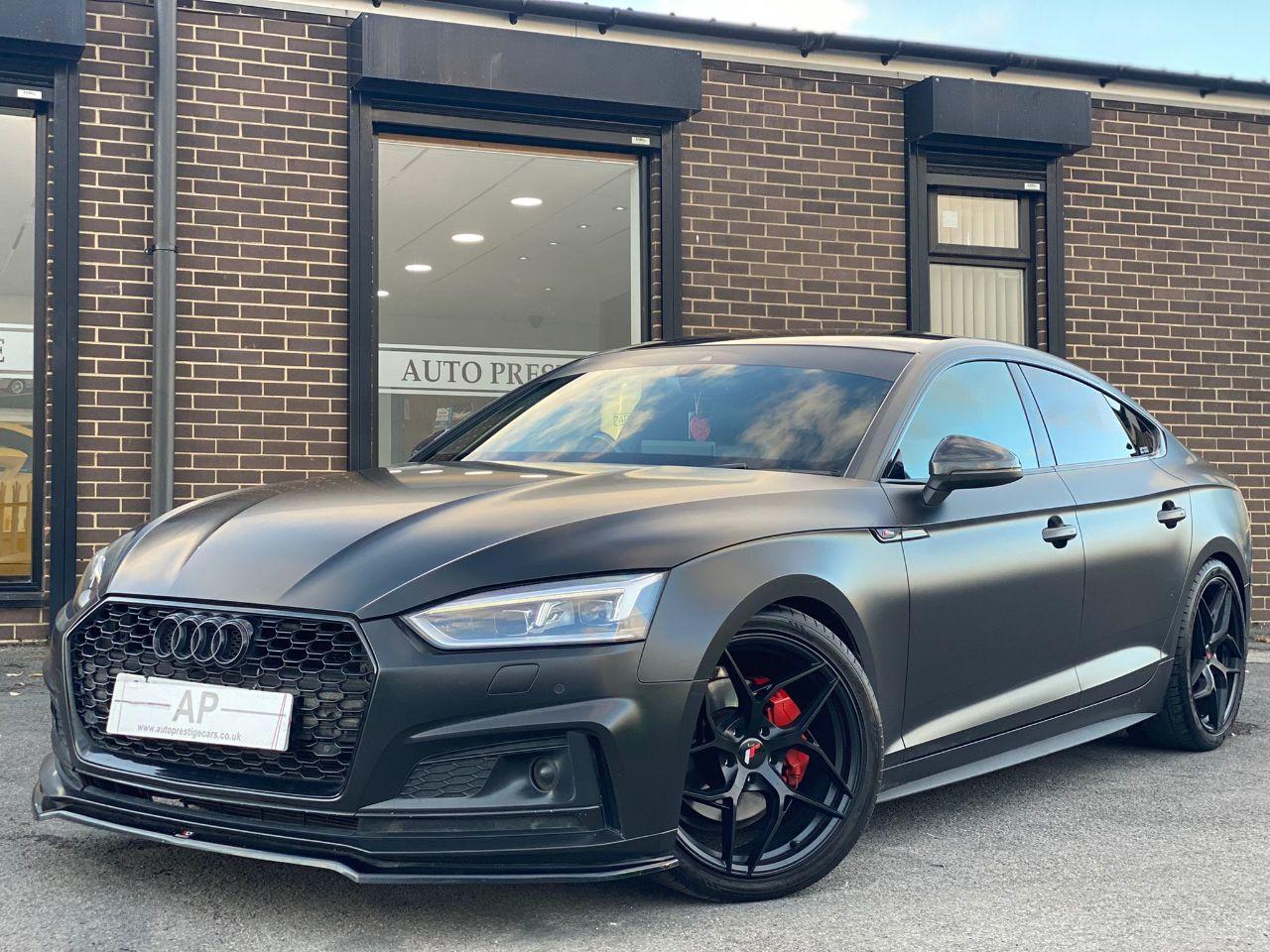 Audi A5 2.0 TDI Quattro S Line 5dr S Tronic FULL S5 UPGRADES Hatchback Diesel Black at Autoprestige Bradford