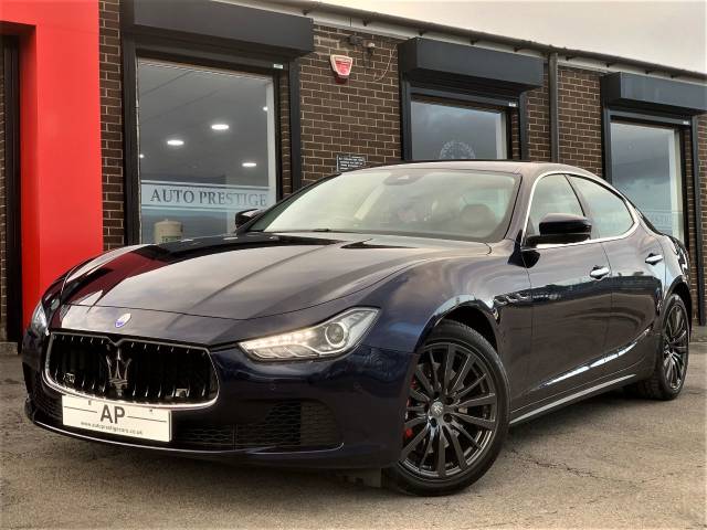 Maserati Ghibli 3.0 V6d 4dr Auto [Luxury Pack] £5000+ EXTRAS Saloon Diesel Blue