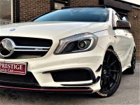 Mercedes-Benz A Class 2.0 A45 4Matic 5dr Auto STAGE 2 UPGRADES Hatchback Petrol White